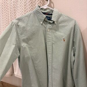 Ralph Lauren Green Casual Button Down Shirt